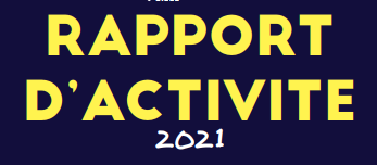 Illustration du titre "Rapport d'activité 2021"